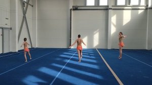 ТР 1 спортивный, Боброва Ангелина - Казимирова Анастасия - Князева Алёна, Балансовое упражнение