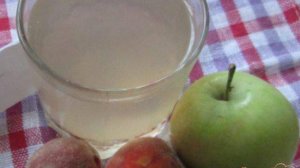 Яблочно-персиковый компот