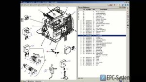 Как найти запчасти на экскаваторы и погрусчики Комацу в оригинальном каталоге Komatsu Linkone