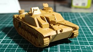 Сборка модели САУ StuG III в масштабе 1/72 от Моделиста