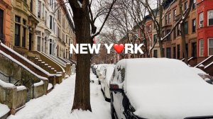 NYC Walk🗽Snowstorm in New York City ☃️❄️Beautiful Snow Day in Manhattan |Feb 2025