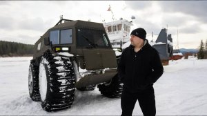 Вездеход Тайфун на обслуживании буровых установок в Красноярском крае: 2200 моточасов по Сибири.