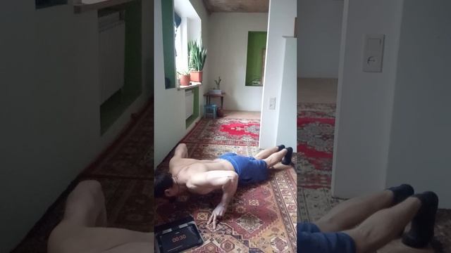 минутное отжимание на 3-х пальцах