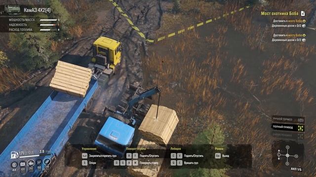 SnowRunner - Задание на Островном озере!! смотреть онлайн