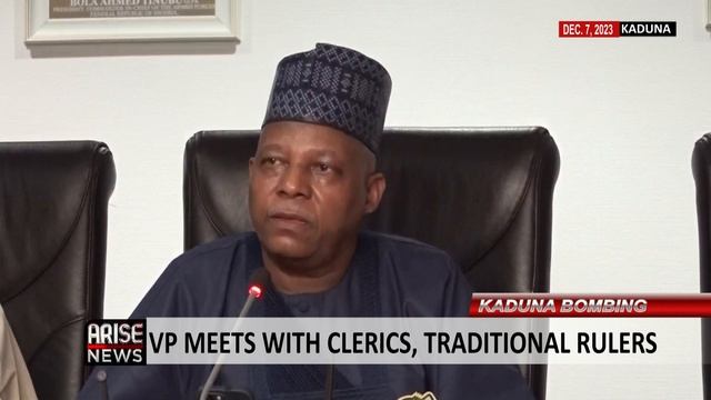 Kashim Shettima: Be Assured The Federal Government Stands By The People Of Kaduna State
