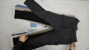 36149 Штаны женские весна-лето, 13пак, , секонд (cream/extra) оптом