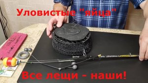 Уловистые яйца...Эта снасть не оставит без улова !