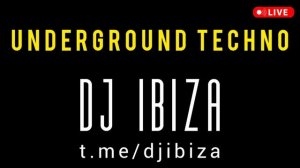 Underground Techno - DJ IBIZA CLUB MIX 2025 - клубные сеты миксы диджеев 2025 - диджей Ибица