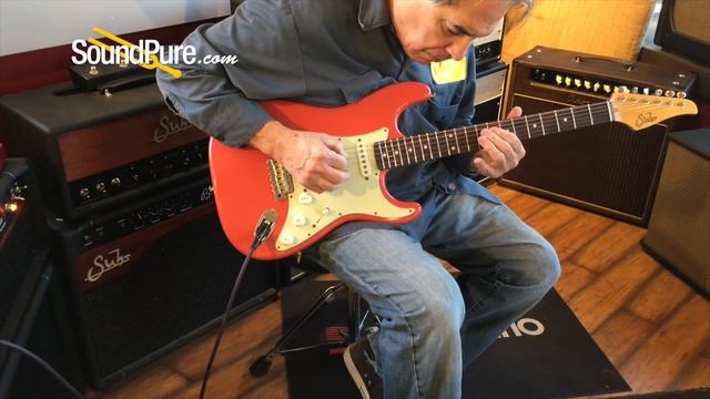 Suhr Custom Classic Antique Fiesta Red SSS IRW #31515 Quick n' Dirty смотреть онлайн