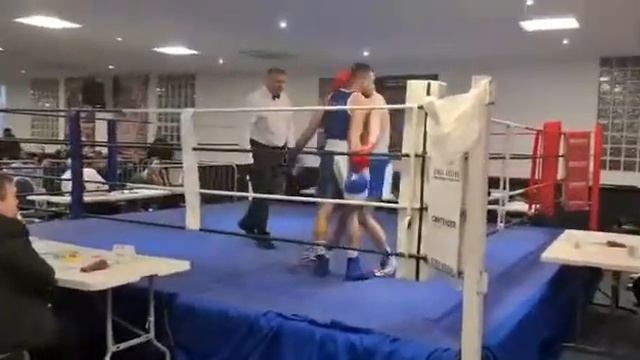 Round 3 Numan Hussain (Haringey Boxing Club) Vs Mason Smith (Finchley Boxing Club)