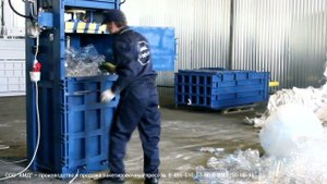 Пресс для бутылок ПЭТ