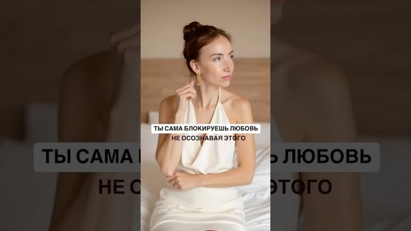 Ты сама блокируешь любовь даже не осознавая этого