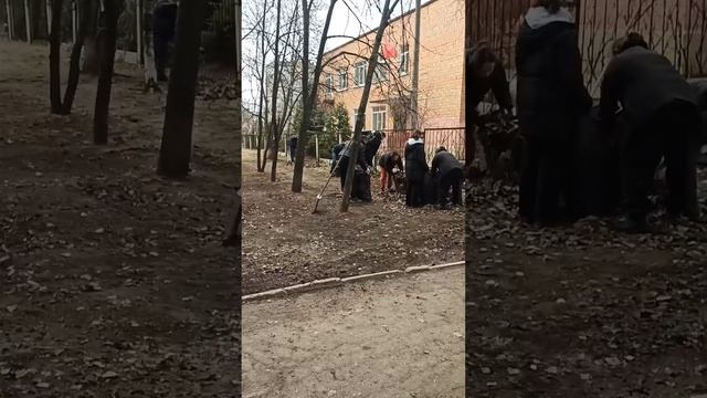 На субботнике. Мещерское озеро. Нижний Новгород // 5 апреля 2025 года