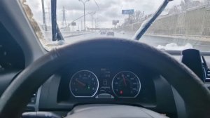 Дисбаланс колёс из-за налипшего снега