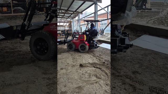 АТ-350М с 4 гидромоторами — техника для тех, кто знает! #погрузчик #стройка #пермь #shorts смотреть онлайн