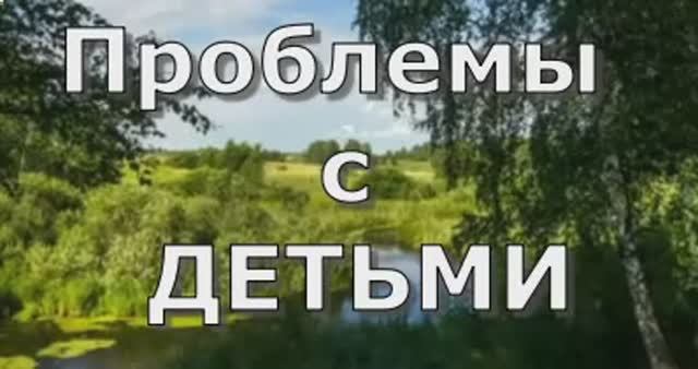 Проблемы  с  детьми
