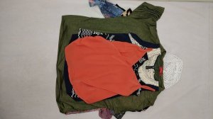 36170 Блузки весна-лето, 5пак, , секонд (cream/extra) оптом