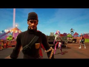 Ивент с окончанием второй главы Fortnite + ожидание в комнате с игроками