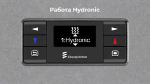 Инструкция по управлению ОТОПИТЕЛЯМИ HYDRONIC с устройства EasyStart Clim