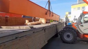 Выгрузка мостового крана