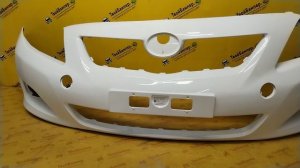Бампер передний Toyota Corolla 2007 SUPER WHITE 040