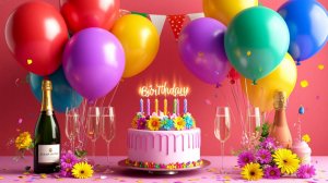 Красивое поздравление С Днем рождения !