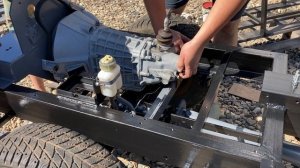 Установка КПП с плитой