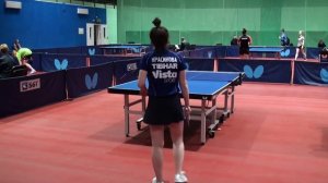 МАТЮШИНА - КРАСИКОВА ЧЕМПИОНАТ МОСКВЫ 2021 ФИНАЛ ДЕНЬ #tabletennis #настольныйтеннис