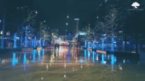 Ночная Прогулка по Дождливому Лондону Через Стратфорд-Вестфилд 4K
