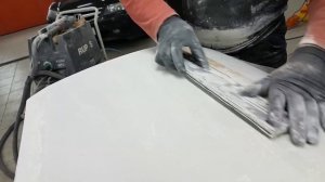 Как самостоятельно научиться шпаклевать Покраска Honda Accord подготовка двери часть4