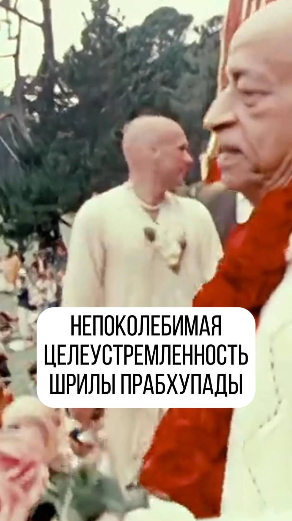 Только Шрила Прабхупада мог быть так непоколебим