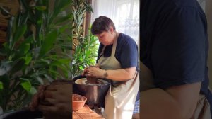 Процесс изготовления глиняного горшка, пошаговая инструкция от мастера из города Мышкин!