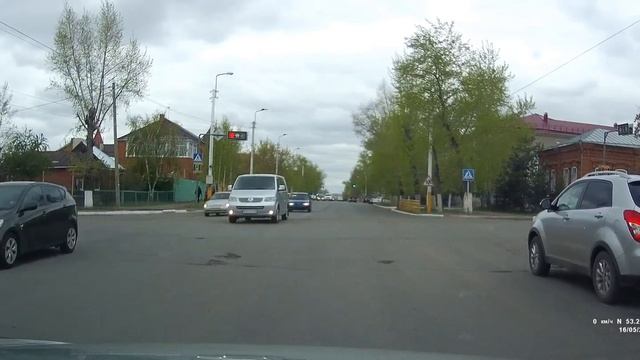 Нарушение ПДД. г.Костанай смотреть онлайн