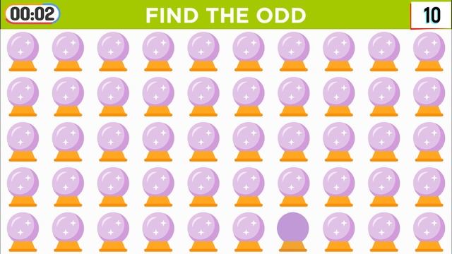 Find The Odd Emoji Out Magic crystal ball #144 - Difficult level by Harmi смотреть онлайн