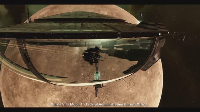 EVE Online Station Tours： Odixie VII - Moon 1 - Federal Administration Bureau Offices