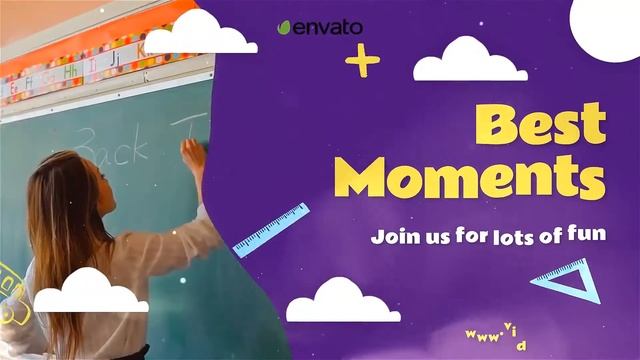 Lovely School Opener | Adobe Premiere Pro Template смотреть онлайн