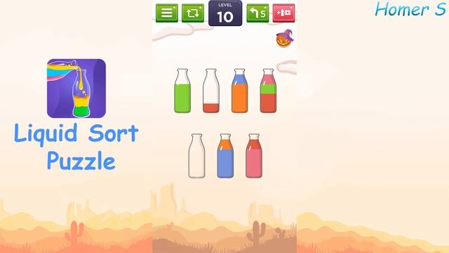 Liquid Sort Puzzle - Level 1-14 - Walkthrough, Puzzle, Conundrum, Jigsaw