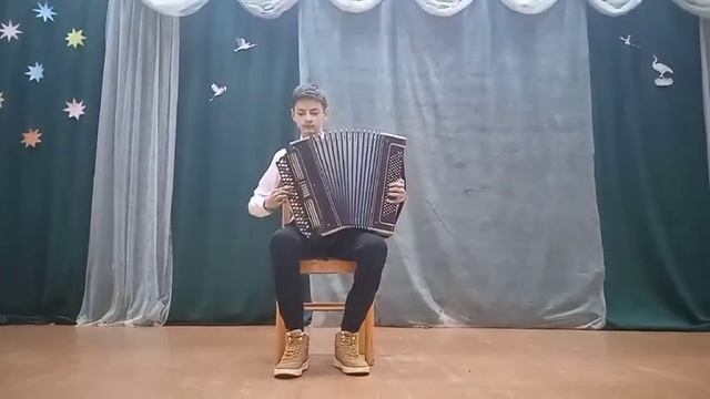 Макарецкий Игорь, 15 лет. В.Купревич. Переложение А.Коробейникова "У Баха в Томаскирхе" смотреть онлайн