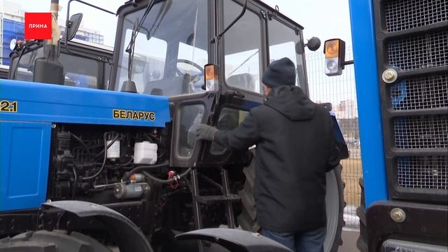 Край подарил районным сельсоветам новую хозяйственную технику