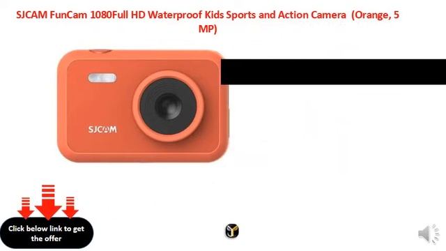 SJCAM FunCam 1080Full HD Waterproof Kids Sports and Action Camera (Orange, 5 MP) смотреть онлайн