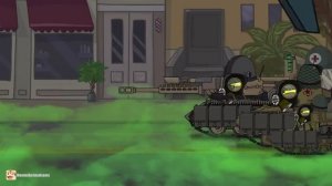 HomeAnimations - Мультики про танки Этот зомби-монстр выходит из глубин ада.