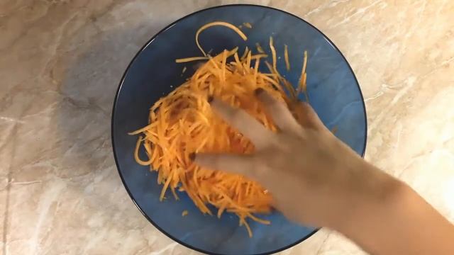 Салат из тыквы. Тыква по корейски.