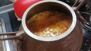 ну вот готовлю харчо в афганском казане