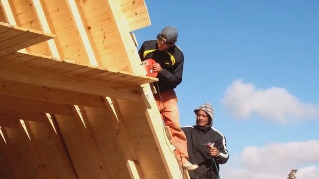 CABAÑA MADERA TRONCOS TIPO ALPINA смотреть онлайн