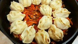 Манты на сковородке - ЛУЧШИЙ рецепт без мантоварки! Теперь готовлю только так