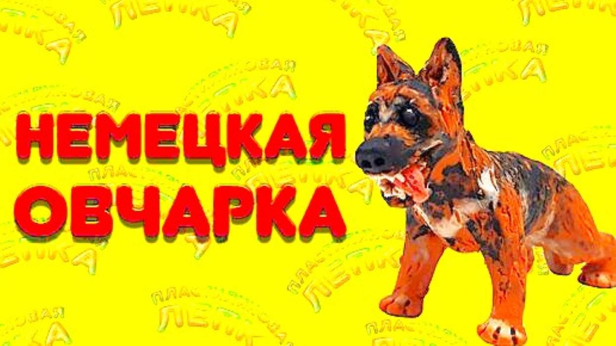 Как Слепить Немецкую Овчарку из Пластилина смотреть онлайн