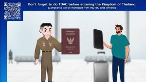 TDAC цифровая карта прибытия в Тайланд с 1 мая ОБЯЗАТЕЛЬНА ВСЕМ ТУРИСТАМ!