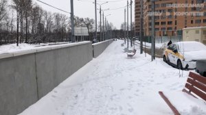 Завалило снегом в апреле 2025. ЖК Ривер Парк г.Королев