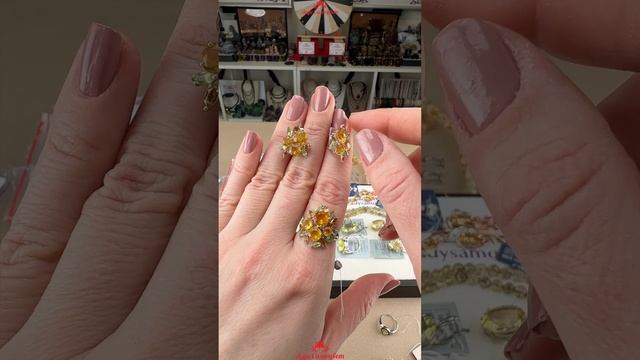 ЦИТРИНЫ☀️ЛИМОННЫЕ И ЗОЛОТИСТЫЕ🍋МАДЕЙРА✨Тематическая передача☀️от ЛЕДИ САМОЦВЕТ🍋Ювелирная Коллекция✨