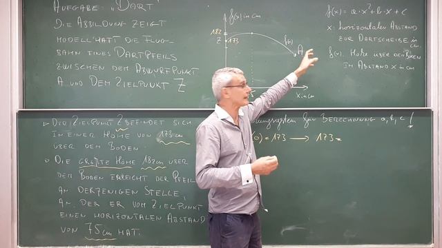 Berechnung der Flugbahn des Dartpfeiles - Abi / Matura Vorbereitung Teil 31 смотреть онлайн
